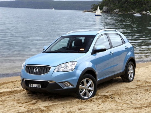 预售18万 曝双龙korando紧凑suv申报图