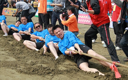 浙江省首届海洋运动会比赛项目"渔"味浓--岱山新闻网