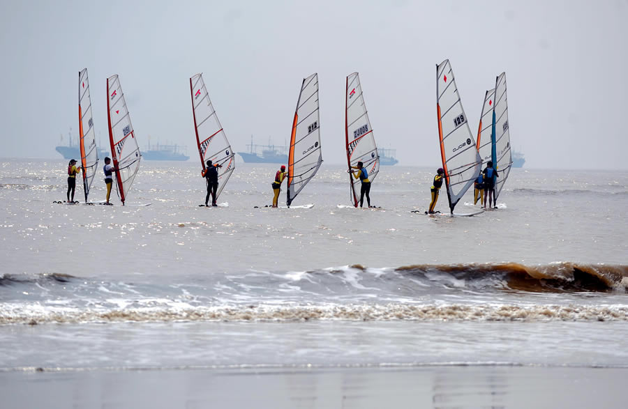 浙江省首届海洋运动会开幕