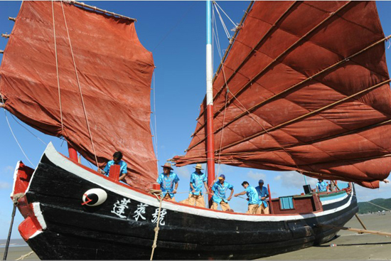 岱山建立舟山渔民号子演示基地