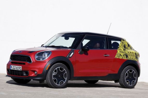 首頁 汽車天地 新車發佈 mini paceman——countryman的coupe版本,加